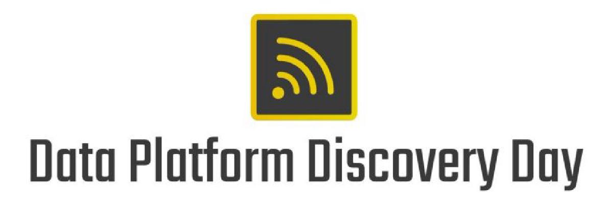 Speaking at Data Platform Discovery Day
